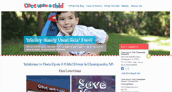 Desktop Screenshot of onceuponachildchesapeake.com